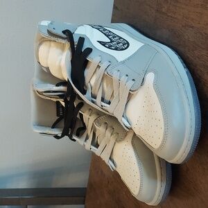 Nike Dior Air Size 10.5 High Top Sneakers